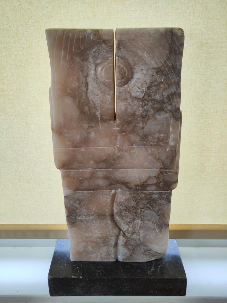 Beeld marmer, Ophalen of Verzenden, 20 - 50 cm, Steen of Keramiek, Beeld