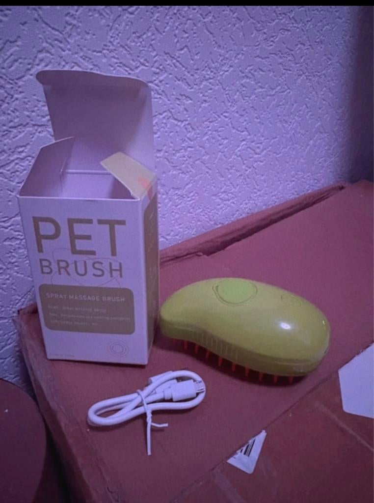 Steamy pet brush, Ophalen of Verzenden, Zo goed als nieuw