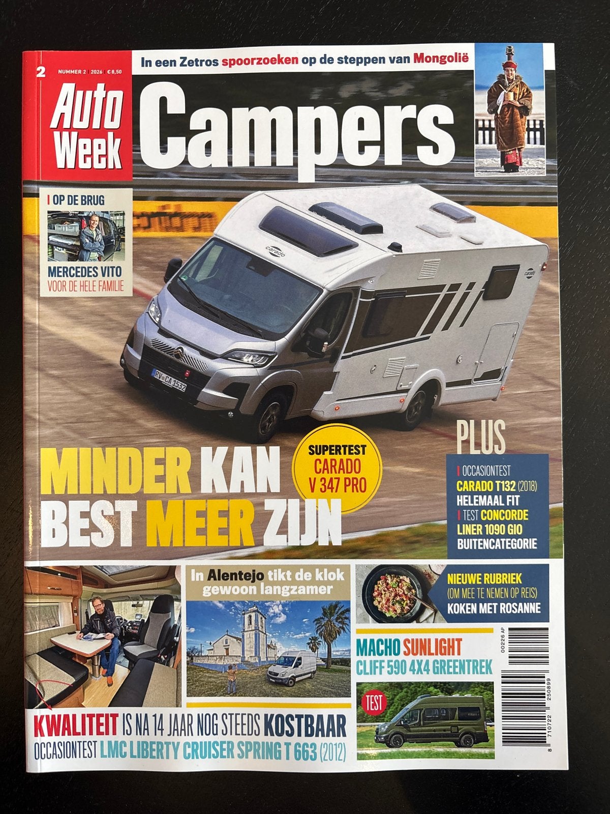 AutoWeek Campers Magazine - Nummer 2, 2024, Ophalen of Verzenden, Nieuw, Overige typen