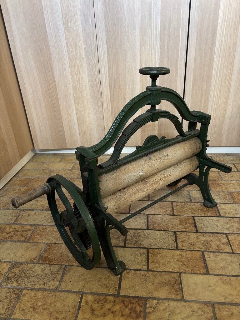mangel, Ophalen