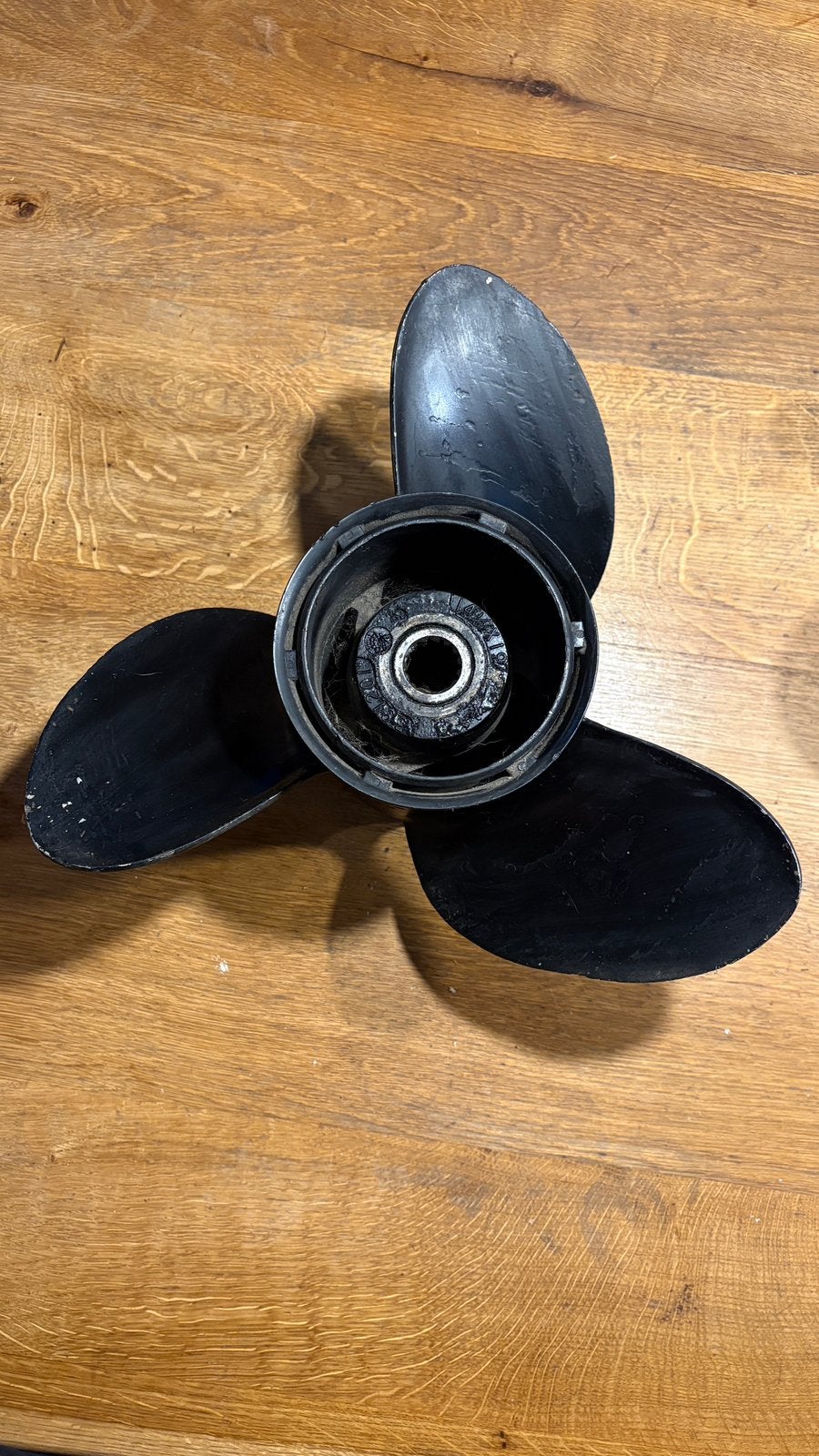 aluminium proppelor voor o.a.mecury, evanrude 14 1/2 , X 19, Ophalen, Gebruikt, Motor en Techniek