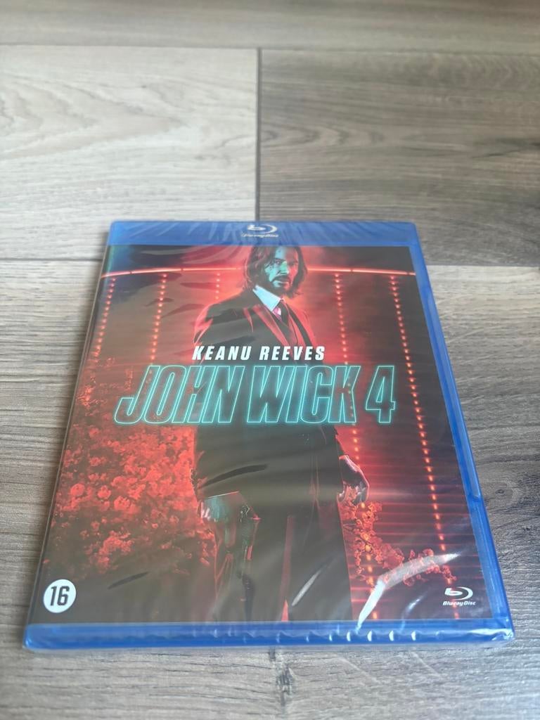 John Wick 4 blu ray *Nieuw in plastic* nederlandse uitgave, Ophalen of Verzenden, Zo goed als nieuw, Actie