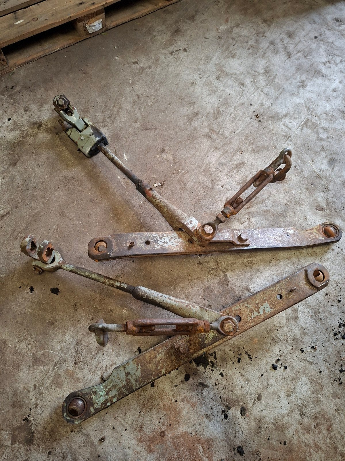 Deutz hefstangen trekstangen 8006 10006 13006, Ophalen