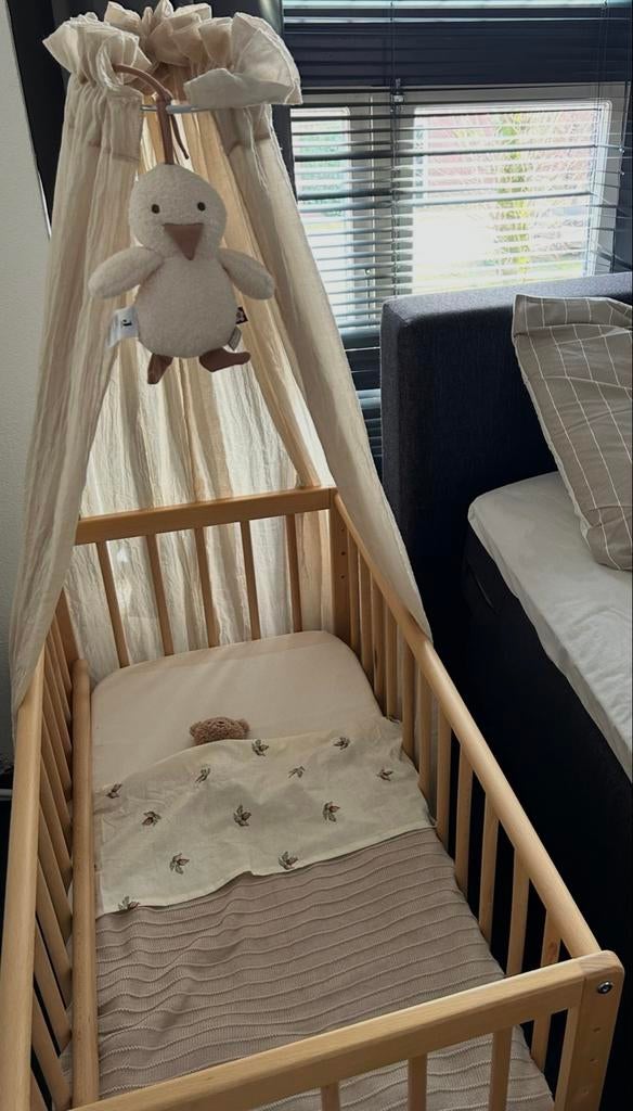 Co-sleeper en wieg in 1 met matras, Ophalen, Zo goed als nieuw, Wieg