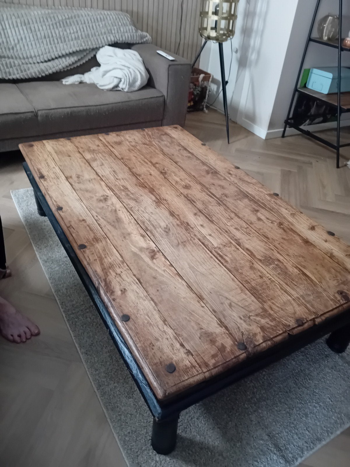 Te koop  salon tafel, Huis en Inrichting, Ophalen, Gebruikt, 100 tot 150 cm, 50 tot 100 cm