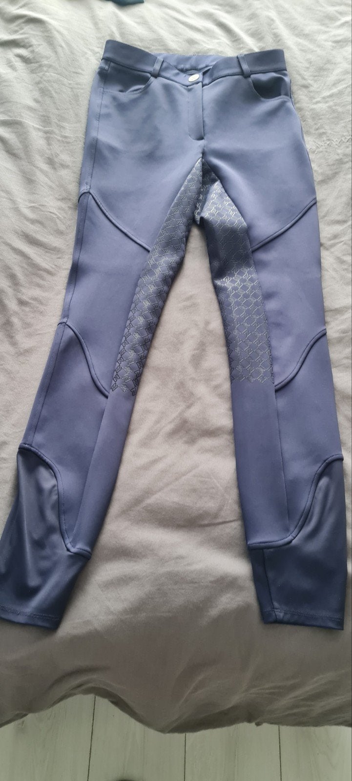 nikkie paardrijbroek 36, Blauw, Dressuur, Overige merken, Zo goed als nieuw