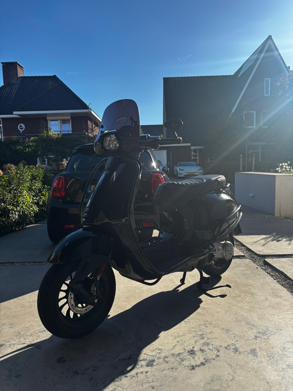 Vespa Sprint 2019 - glans zwart, Ophalen, Benzine, Vespa S