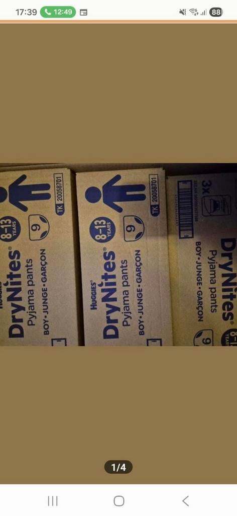 Drynites 30 t/m 48 kilo, Ophalen of Verzenden, Nieuw