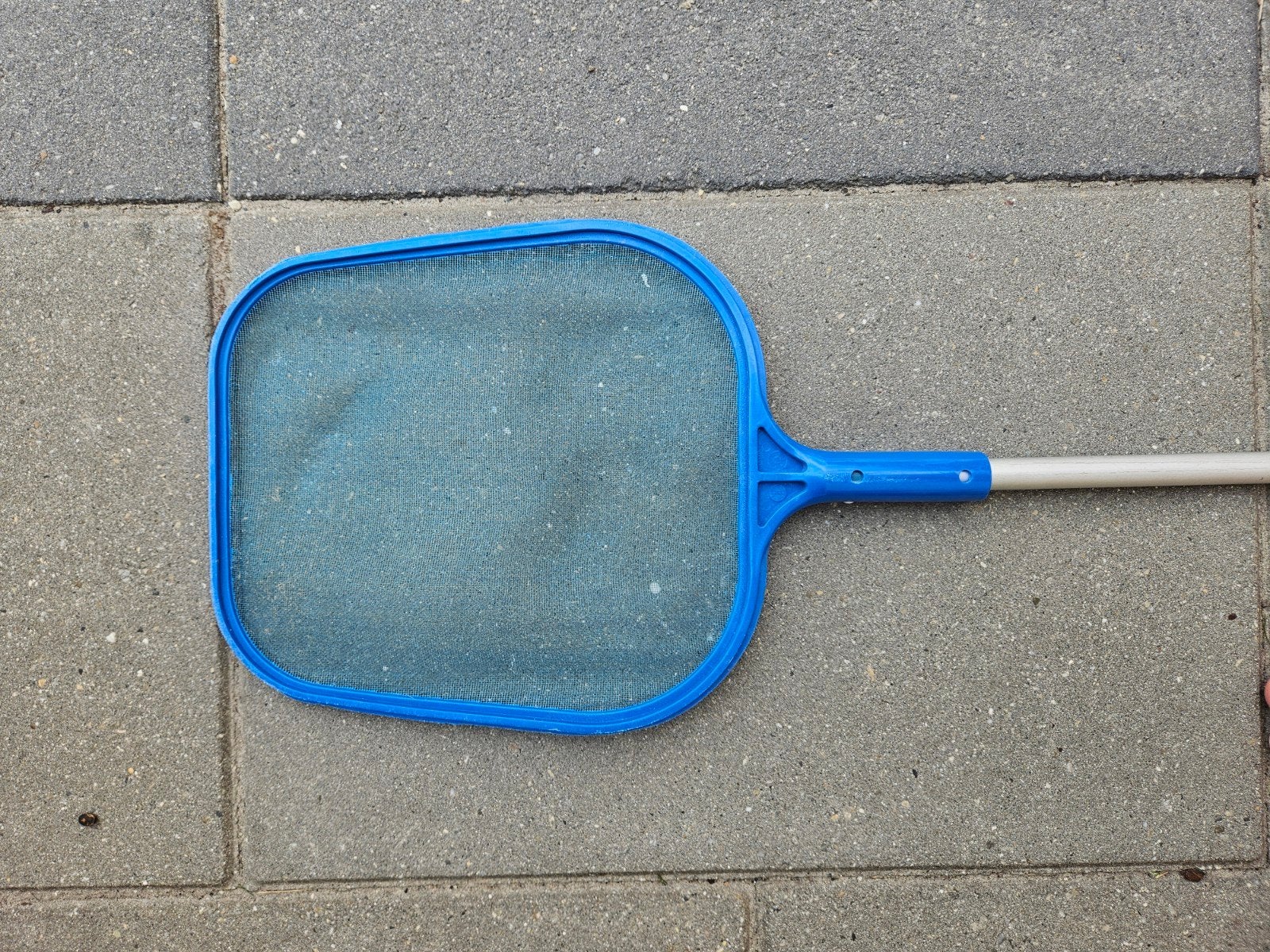 Schepnet met telescopische steel voor zwembadreiniging, Ophalen of Verzenden
