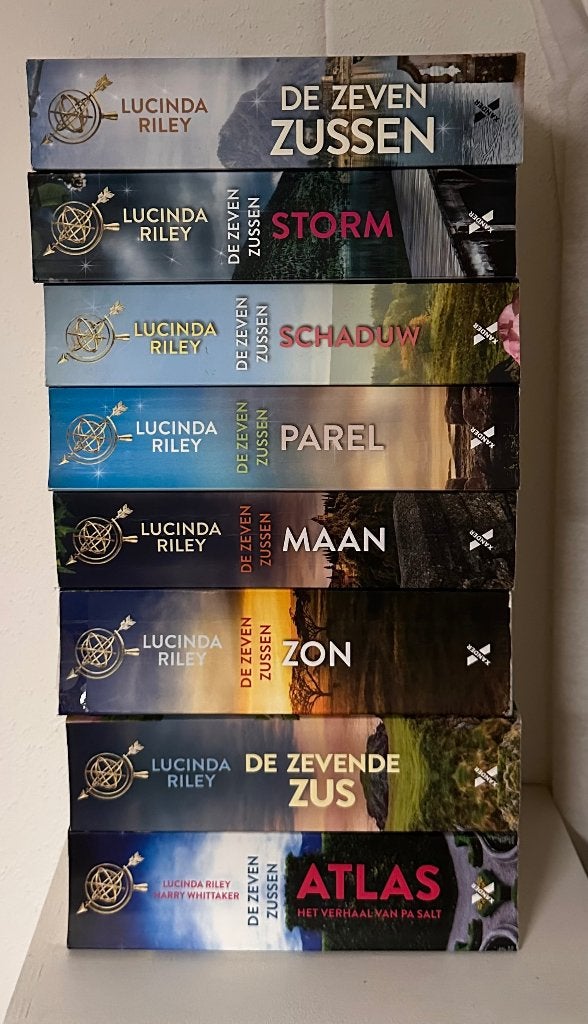 De Zeven Zusters, Boeken, Ophalen, Gelezen, Lucinda Riley, Nederland