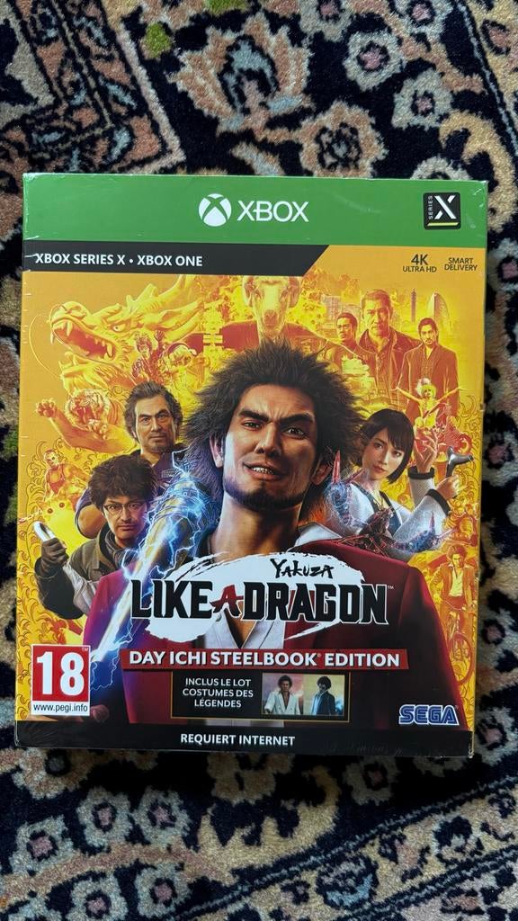 Yakuza: Like a Dragon Day Ichi Steelbook Edition Xbox, Ophalen of Verzenden, Nieuw