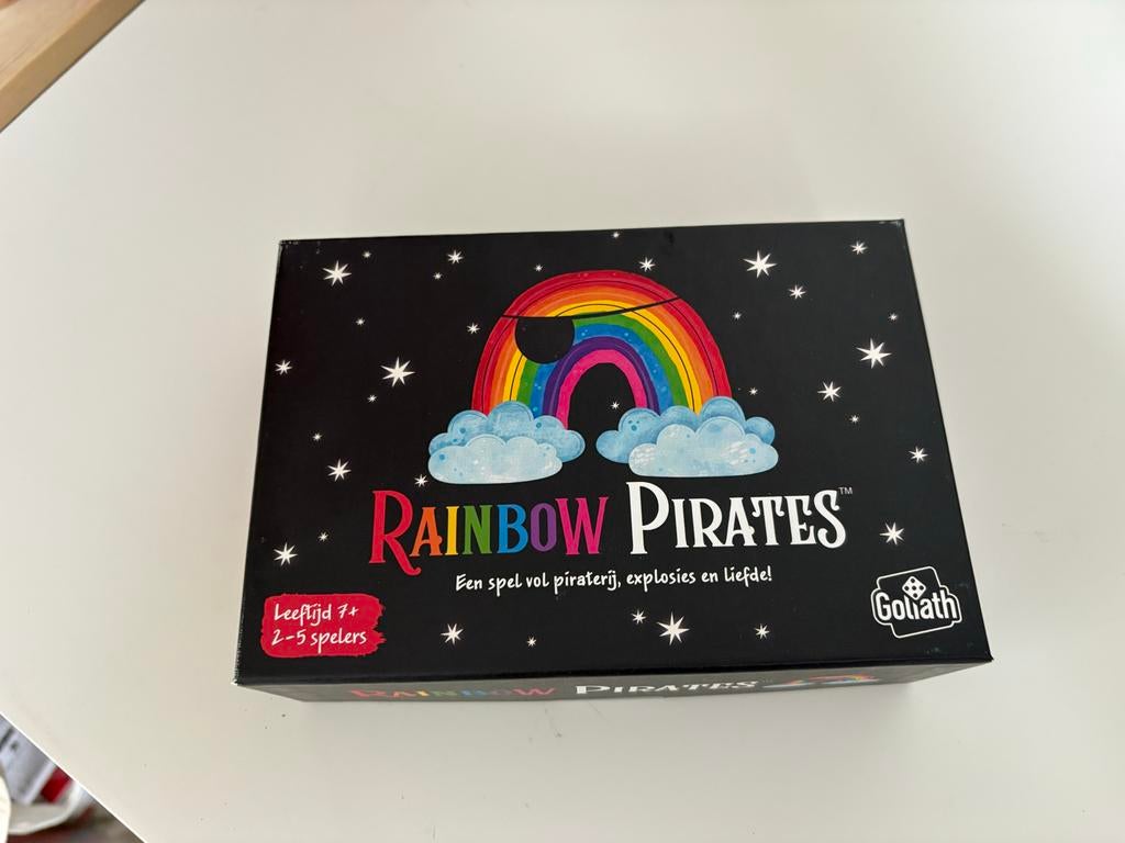 Rainbow Pirates Kaartspel - Goliath, Drie of vier spelers, Ophalen of Verzenden, Zo goed als nieuw