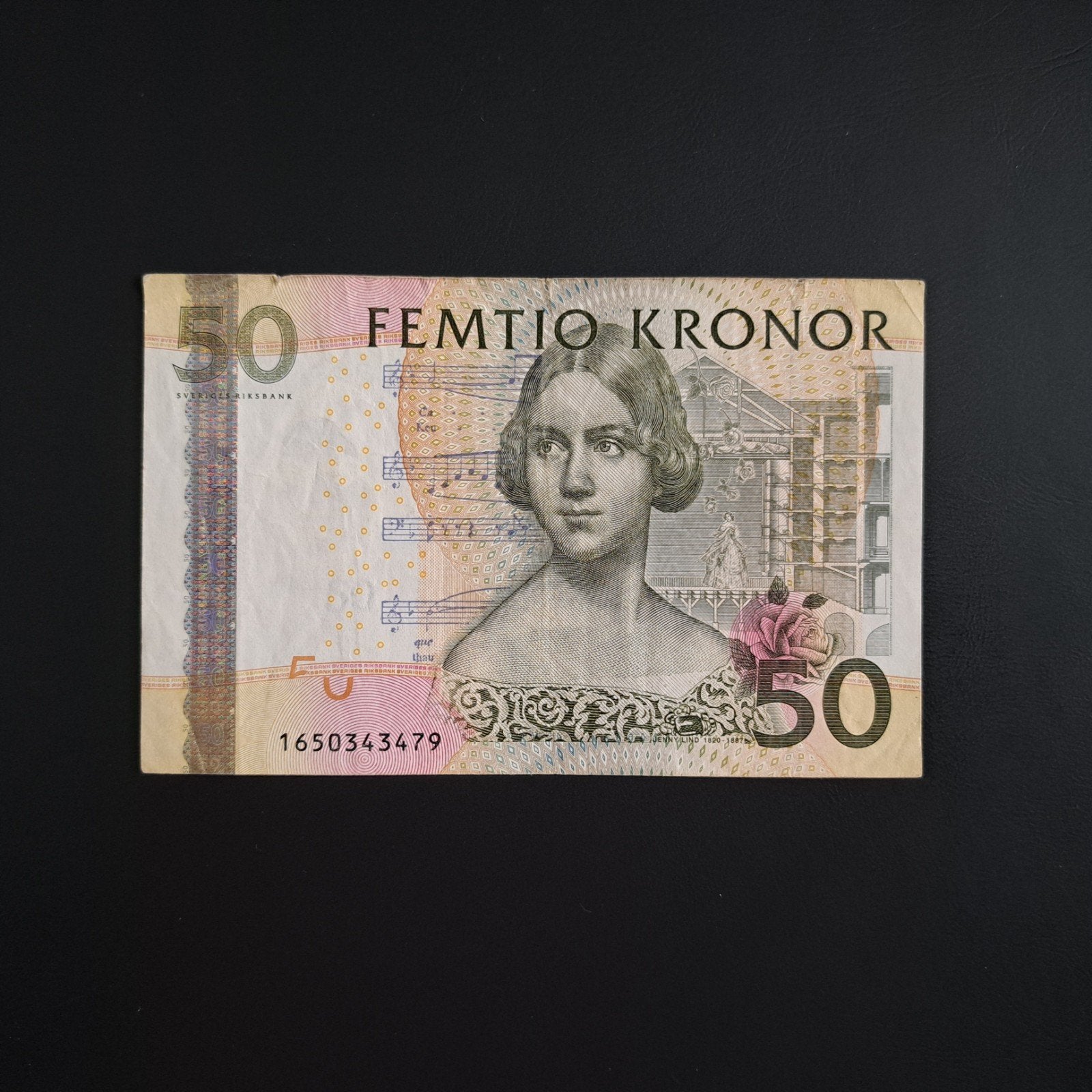 50 kronen Zweden #032, Postzegels en Munten, Bankbiljetten | Europa | Niet-Eurobiljetten, Ophalen of Verzenden, Overige landen