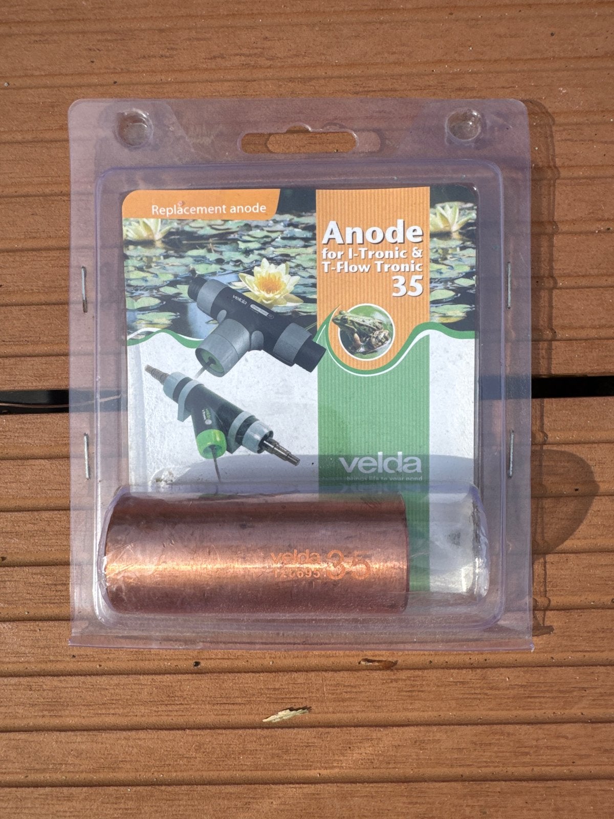 Velda Anode voor I-Tronic & T-Flow Tronic 35, Ophalen of Verzenden, Nieuw, Overige typen