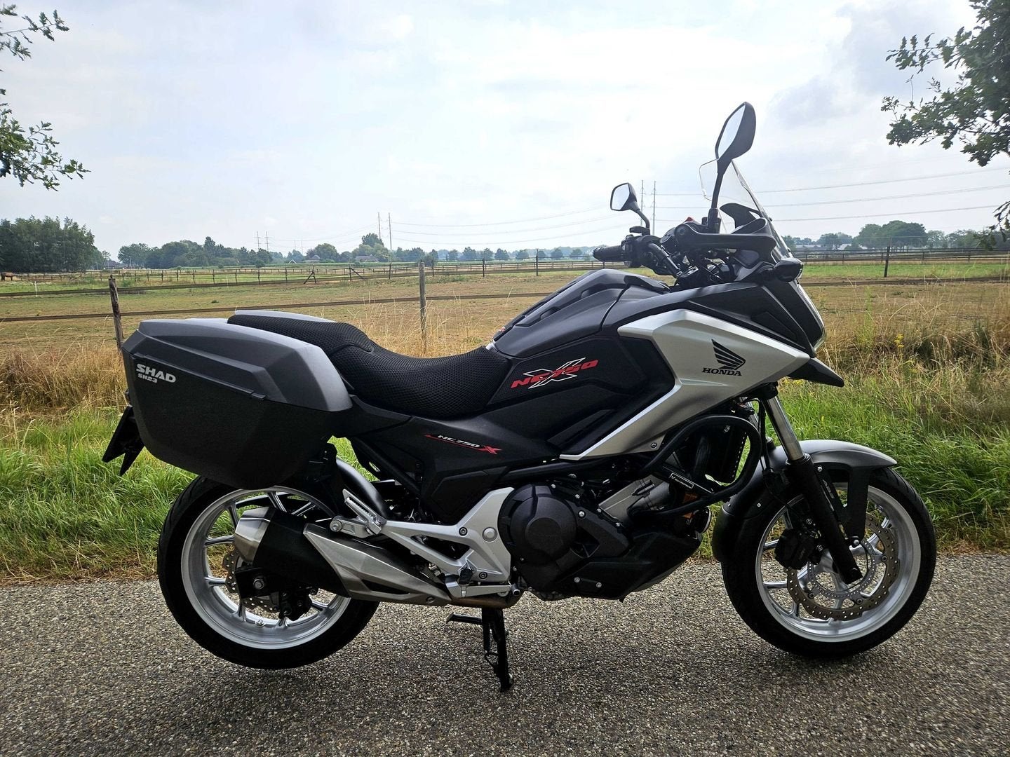 HONDA NC750X DCT 2018 2018 NAVIGATIE KOFFERS Automaat NC750, Motoren, 2 cilinders, Motorrijbewijs A, Bedrijf, Onbekend