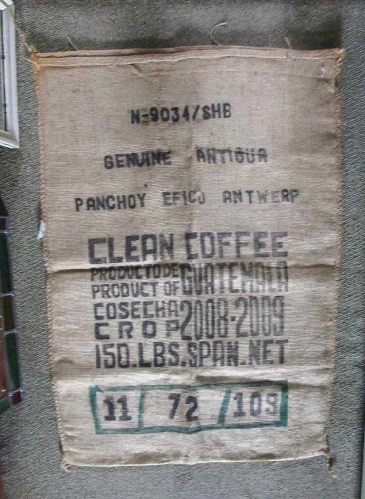 Grote jute koffiezak Guatemala, Antiek en Kunst, Ophalen of Verzenden