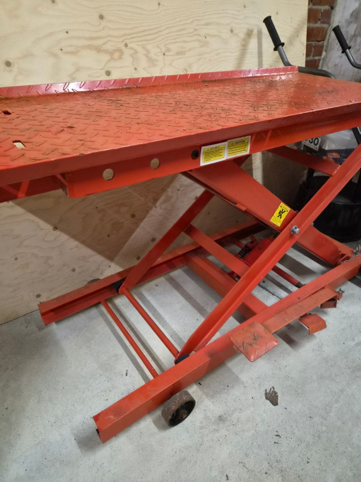 motor lift, Ophalen