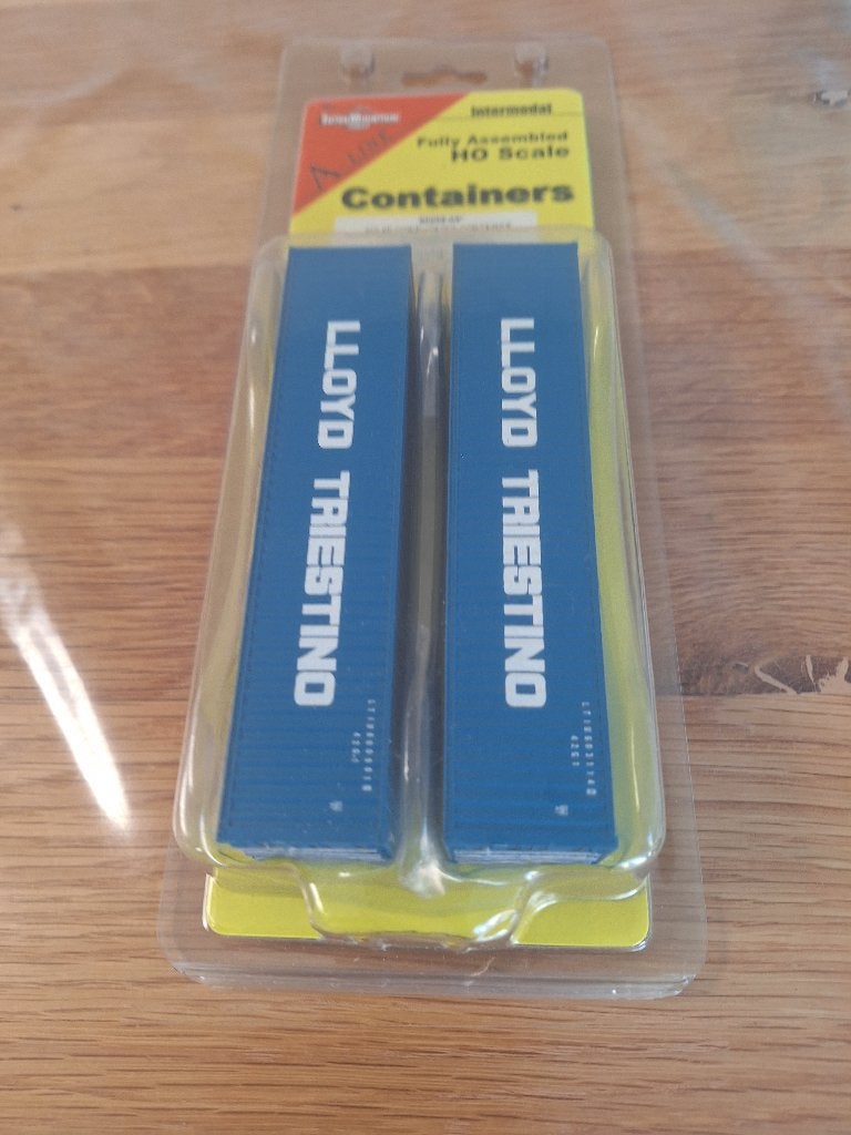 Intermountain A-Line Containers 1/87 LLoyd Triesteno 40 voet, Gelijkstroom of Wisselstroom, Overige typen, Ophalen, Overige merken