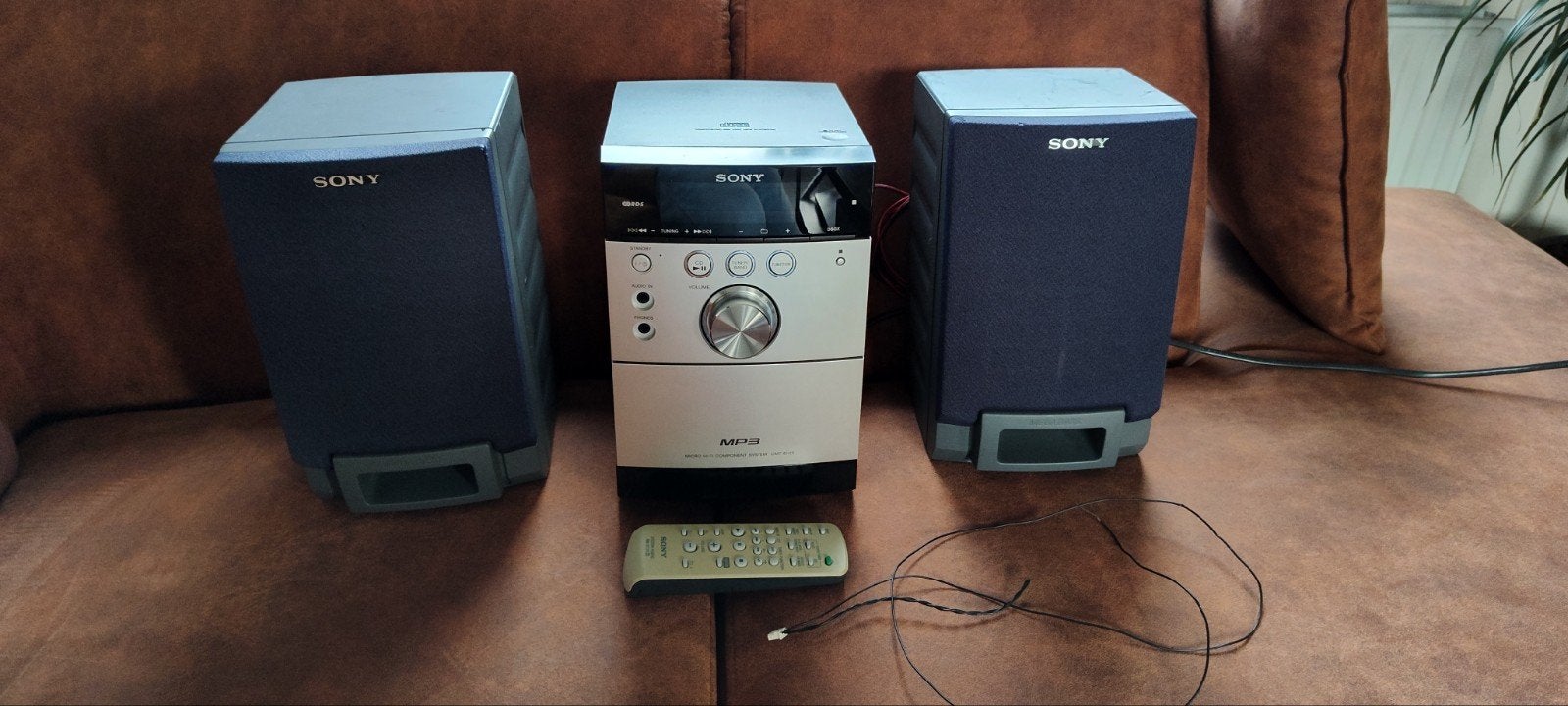 Sony CMT-EH15 micro set met radio, cd en cassette, Gebruikt, Microset, Cassettedeck, Ophalen of Verzenden