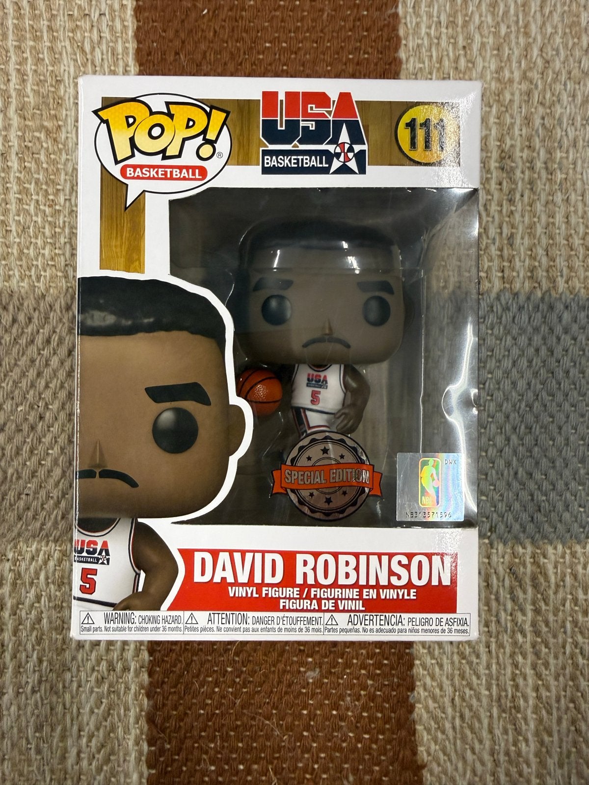 Funko Pop! Basketball Team USA #111 David Robinson | Nieuw, Ophalen of Verzenden, Nieuw