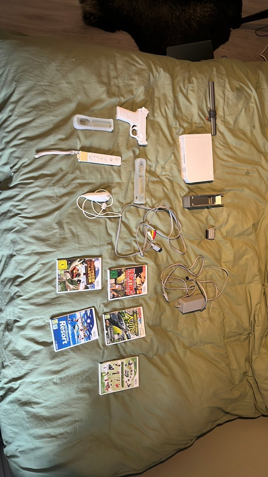 Hele nette nintendo wii met gamen, Ophalen of Verzenden, Zo goed als nieuw, Overige maten