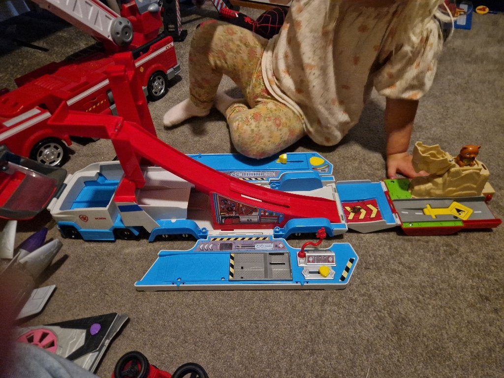 Paw patrol bus, Ophalen, Gebruikt