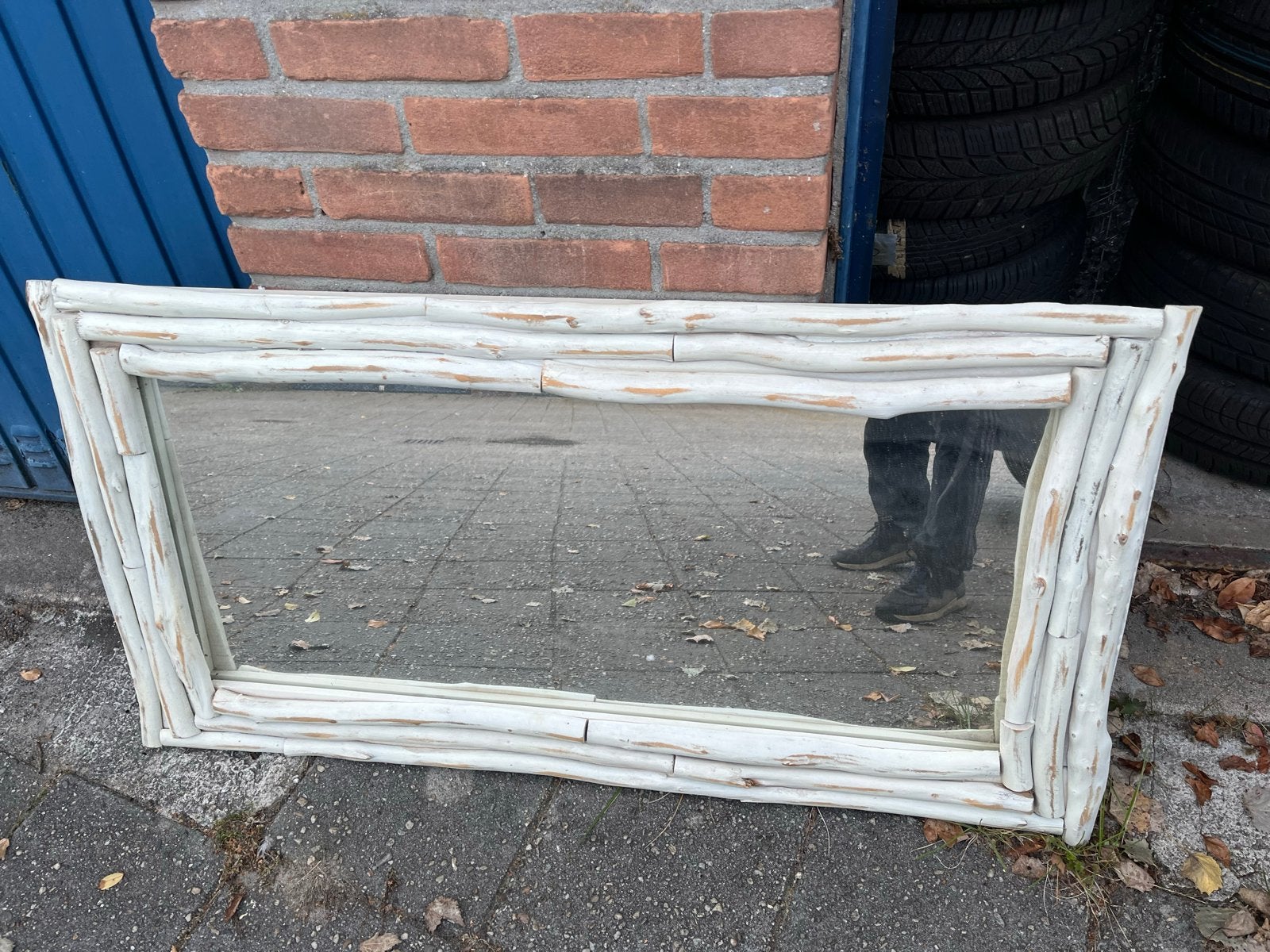 Riverdale spiegel, horizontaal of verticaal op te hangen, Huis en Inrichting, Gebruikt, Ophalen of Verzenden, 100 tot 125 cm, Minder dan 100 cm