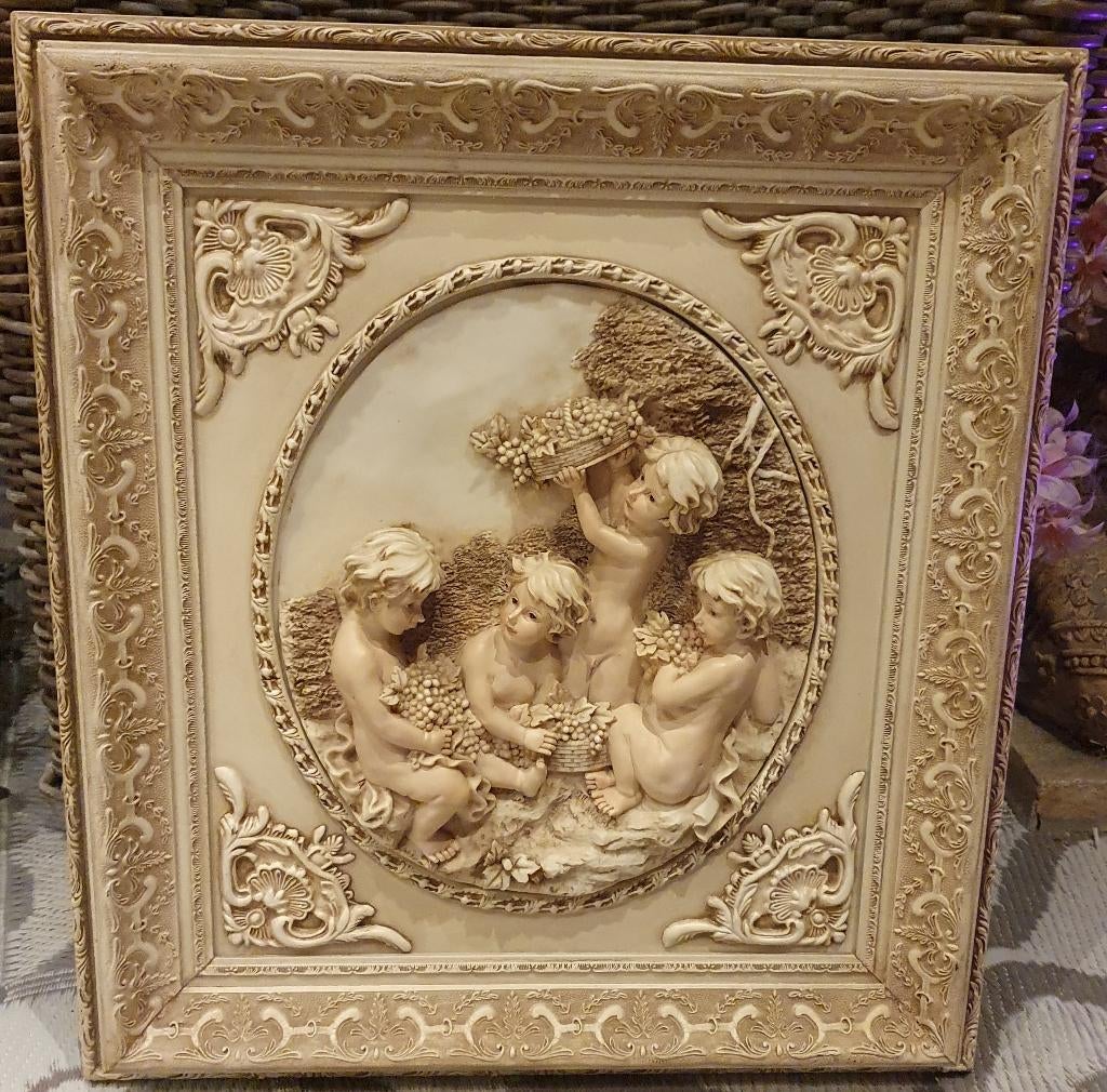 Prachtig  relief 3 d  schilderij, Ophalen of Verzenden