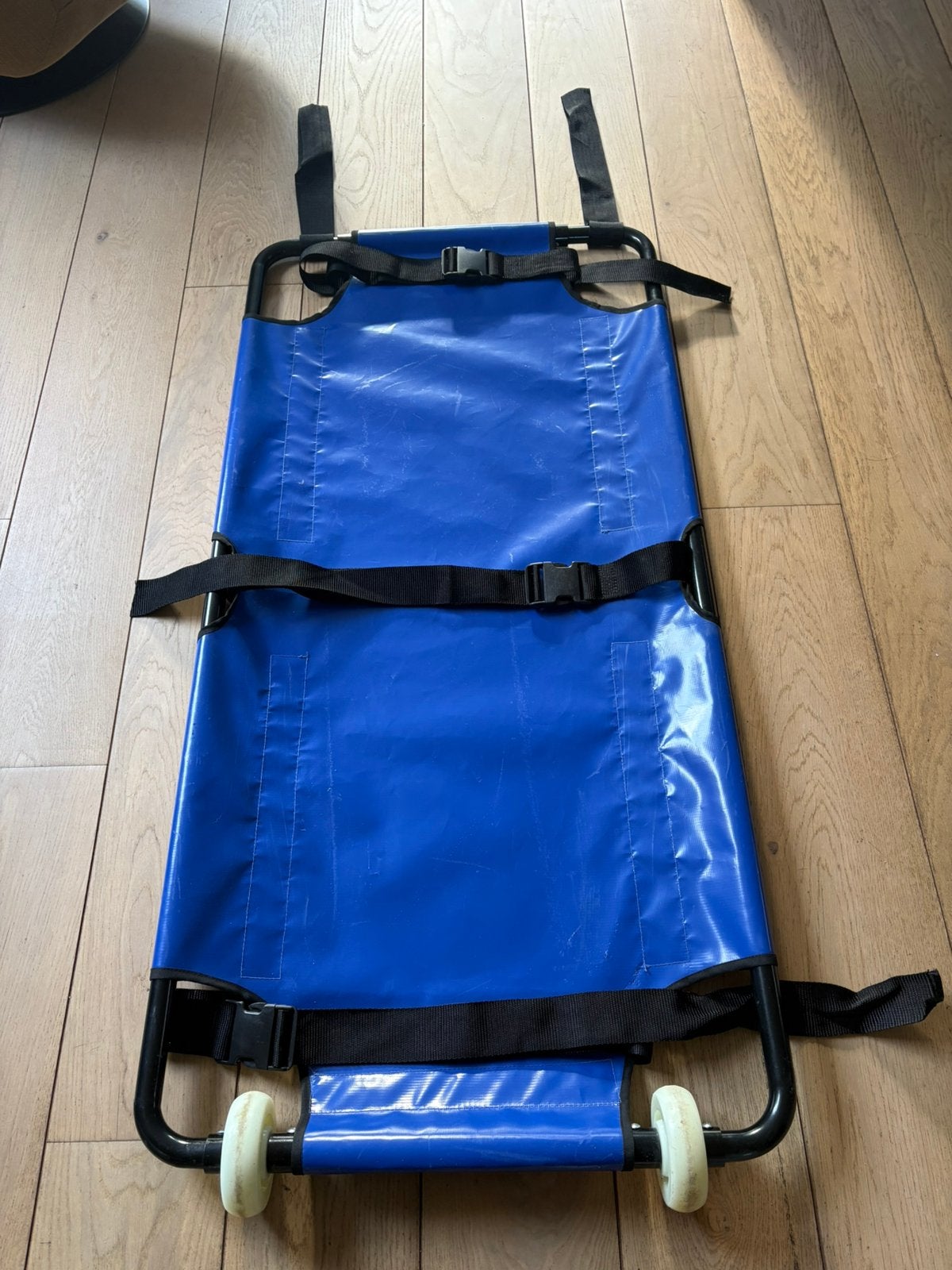 Brancard voor dieren blauw met wielen, Dieren en Toebehoren, Ophalen, Gebruikt