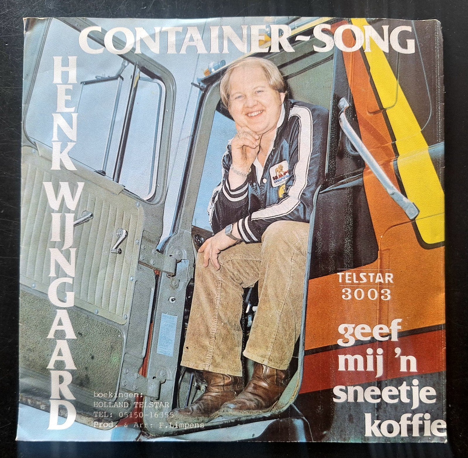7"/SINGLE  HENK WIJNGAARD - Container Song, Ophalen of Verzenden, Gebruikt, Nederlandstalig