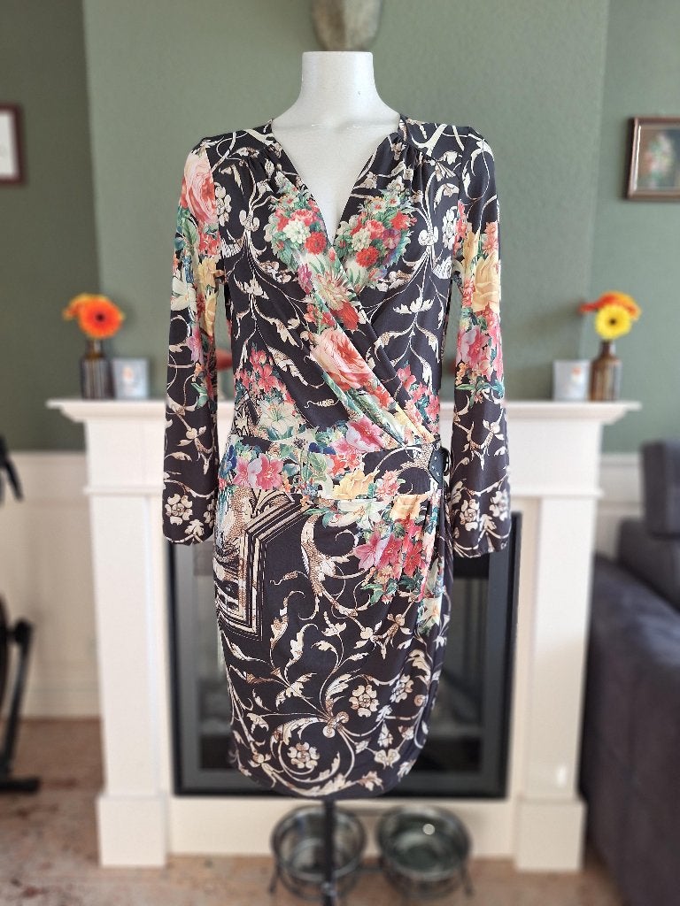 Etoile du monde schitterende overslag look jurk 3 M 38 40, Kleding | Dames, Maat 38/40 (M), Etoile du Monde, Zo goed als nieuw