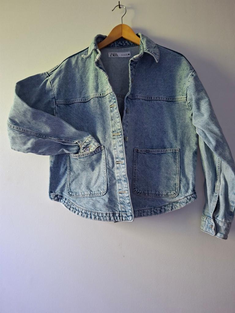Gaaf *_*  ZARA spijker Jack mt. S, Blauw, Zara, Ophalen of Verzenden, Zo goed als nieuw