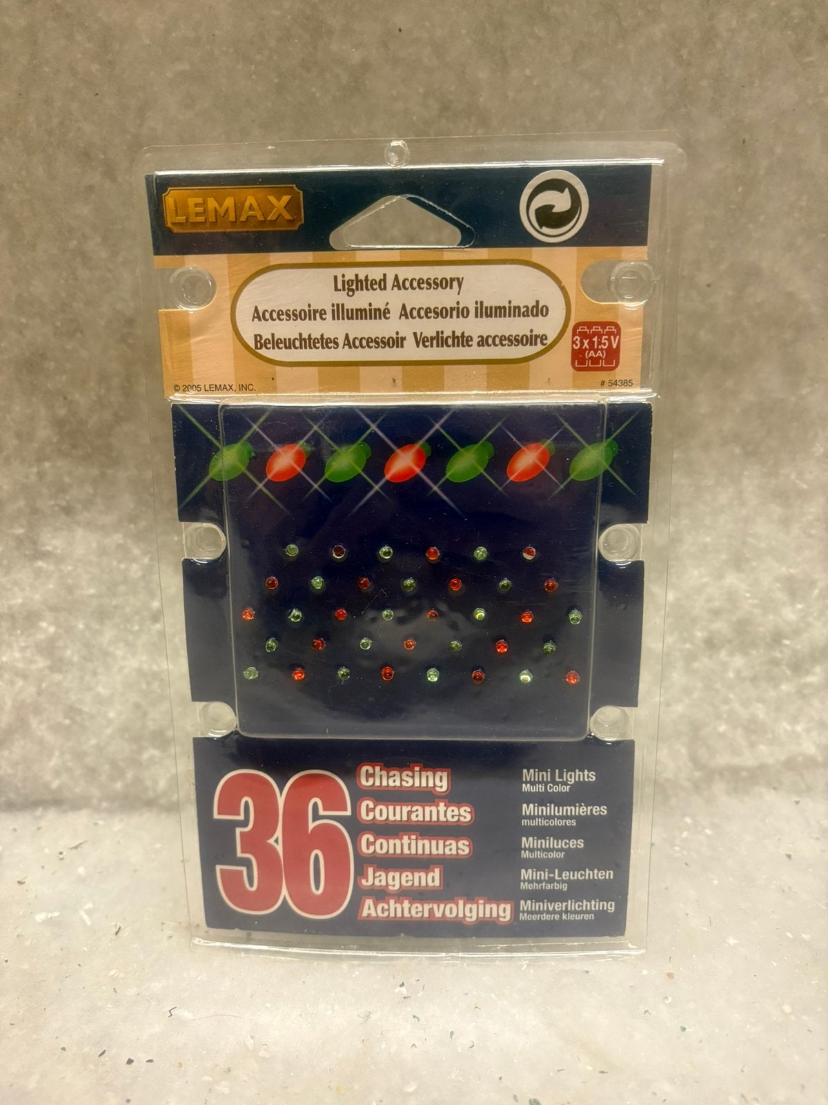 Lemax 36 Chasing Mini Light Set, Multi Color-retired, L, Nieuw, L, L