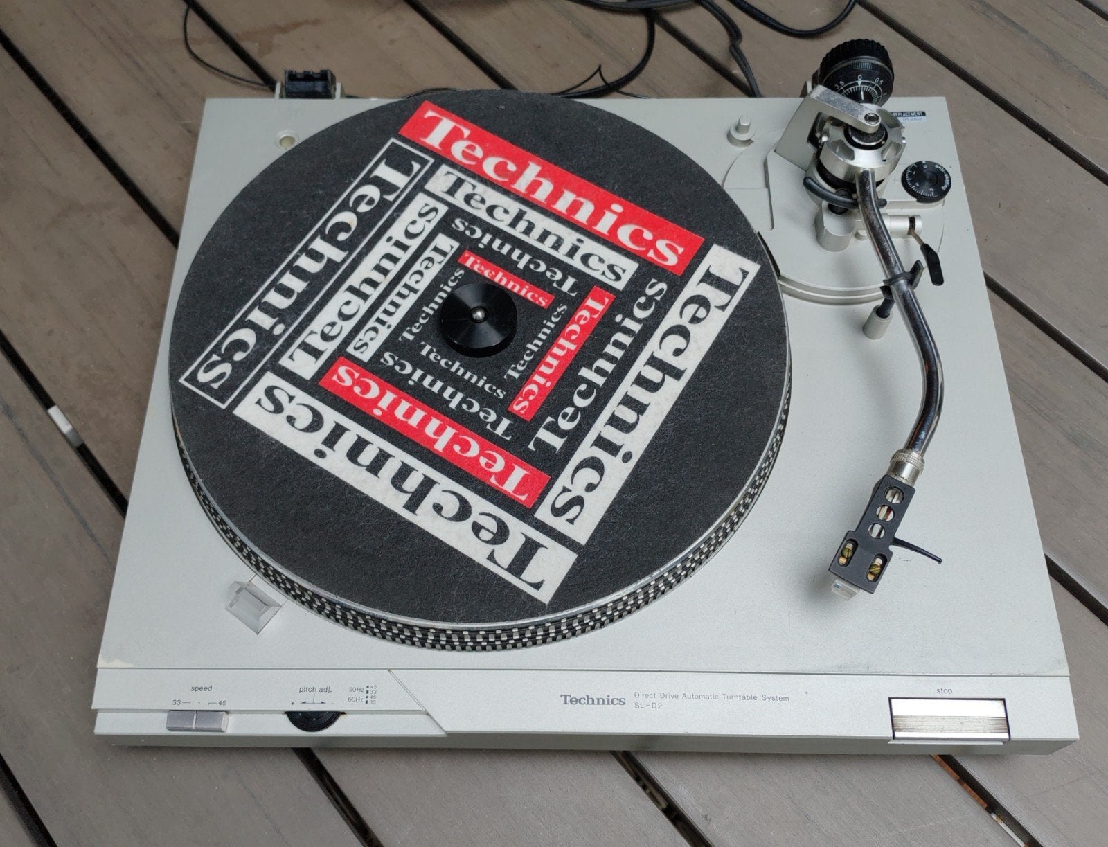Technics SL -D2 zonder stofkap, Audio, Tv en Foto, Platenspelers, Gebruikt, Automatisch, Ophalen of Verzenden, Platenspeler
