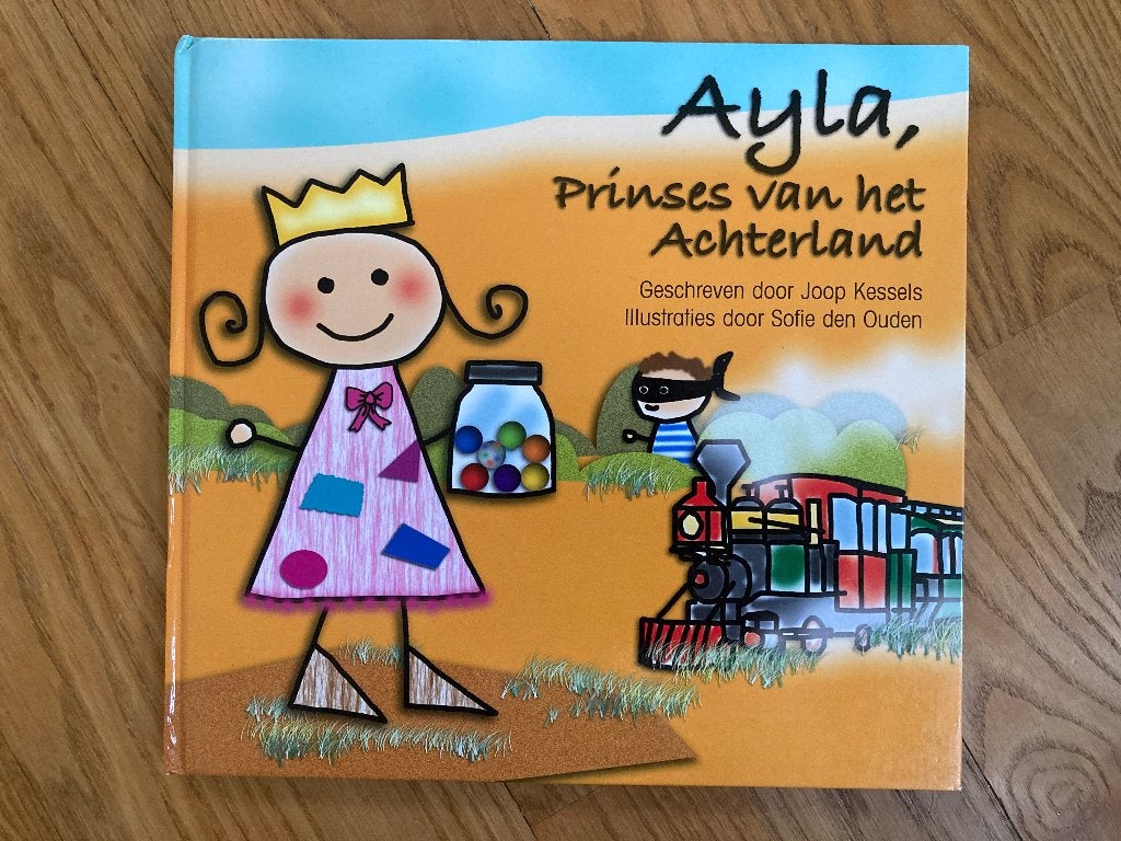 Kinderboek Ayla Prinses van het Achterland - Joop Kessels, Ophalen of Verzenden, Zo goed als nieuw, Fictie algemeen