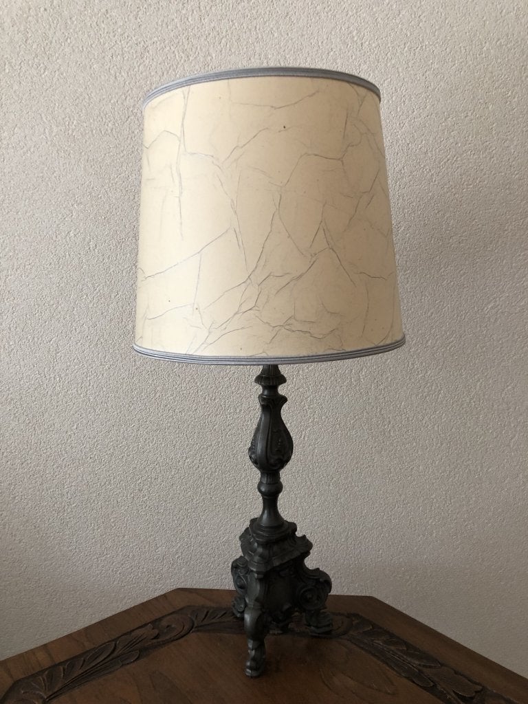 Tinnen lamp, Ophalen of Verzenden