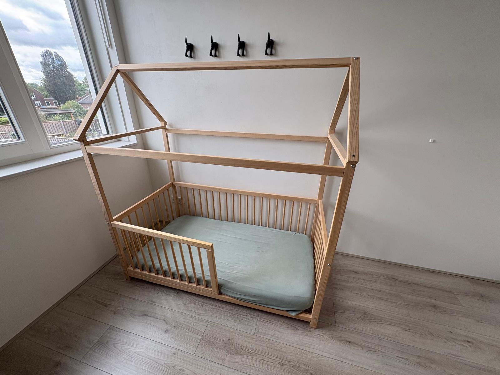 Peuterbed bedhuisje, Ophalen, Gebruikt, 70 tot 85 cm, 140 tot 160 cm