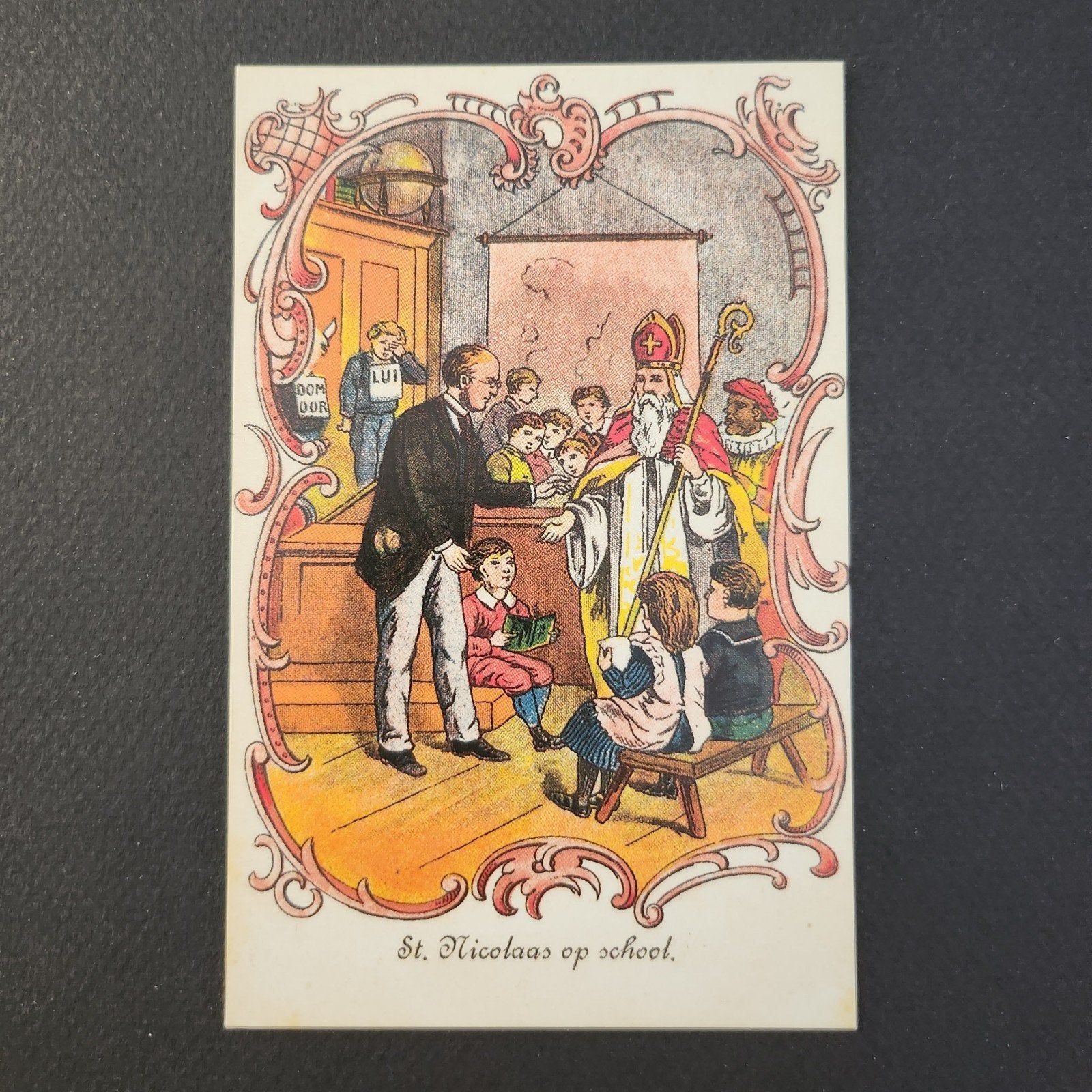 Ansichtkaart: Sinterklaas op school, Verzamelen, Ansichtkaarten | Themakaarten, Ongelopen, 1980 tot heden, Verzenden