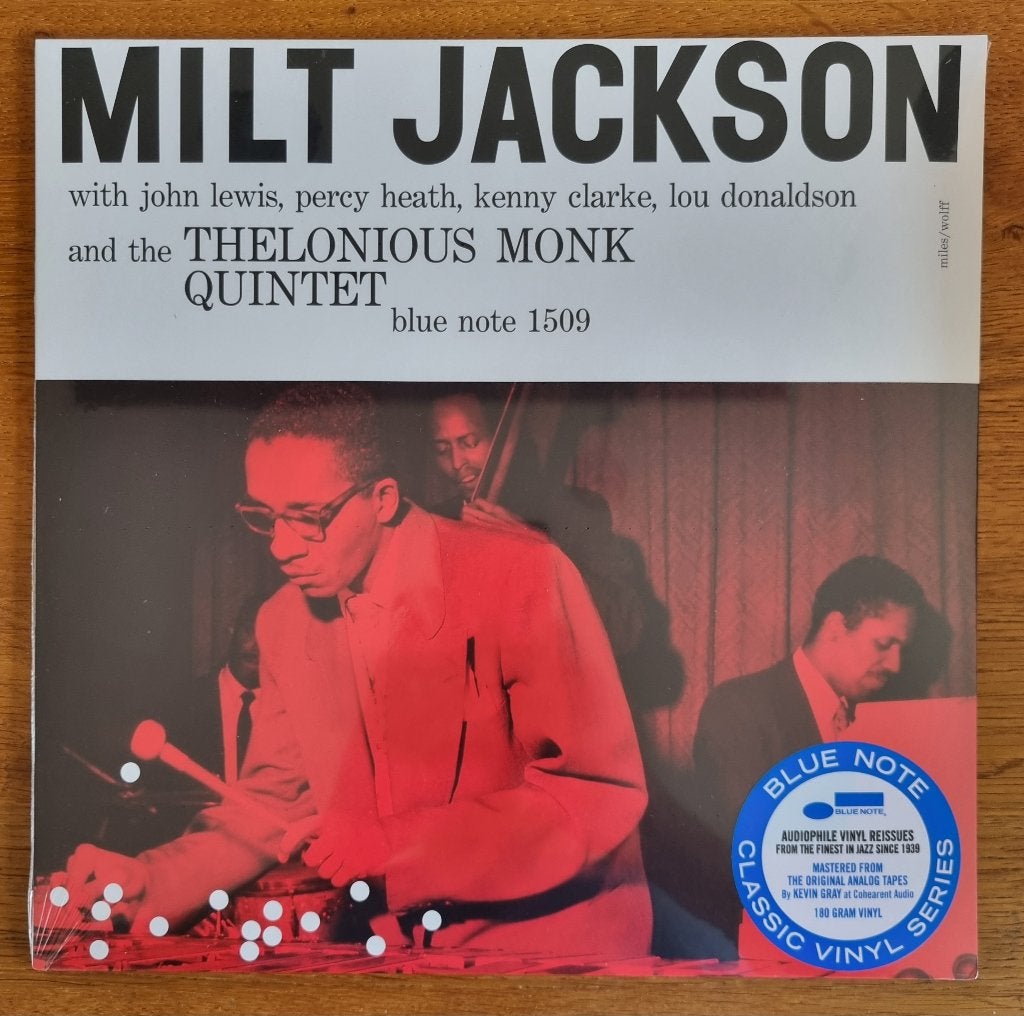 Milt Jackson - Milt Jackson with John Lewis etc (LP-reissue), LP, Geseald, Ophalen of Verzenden, 12 inch