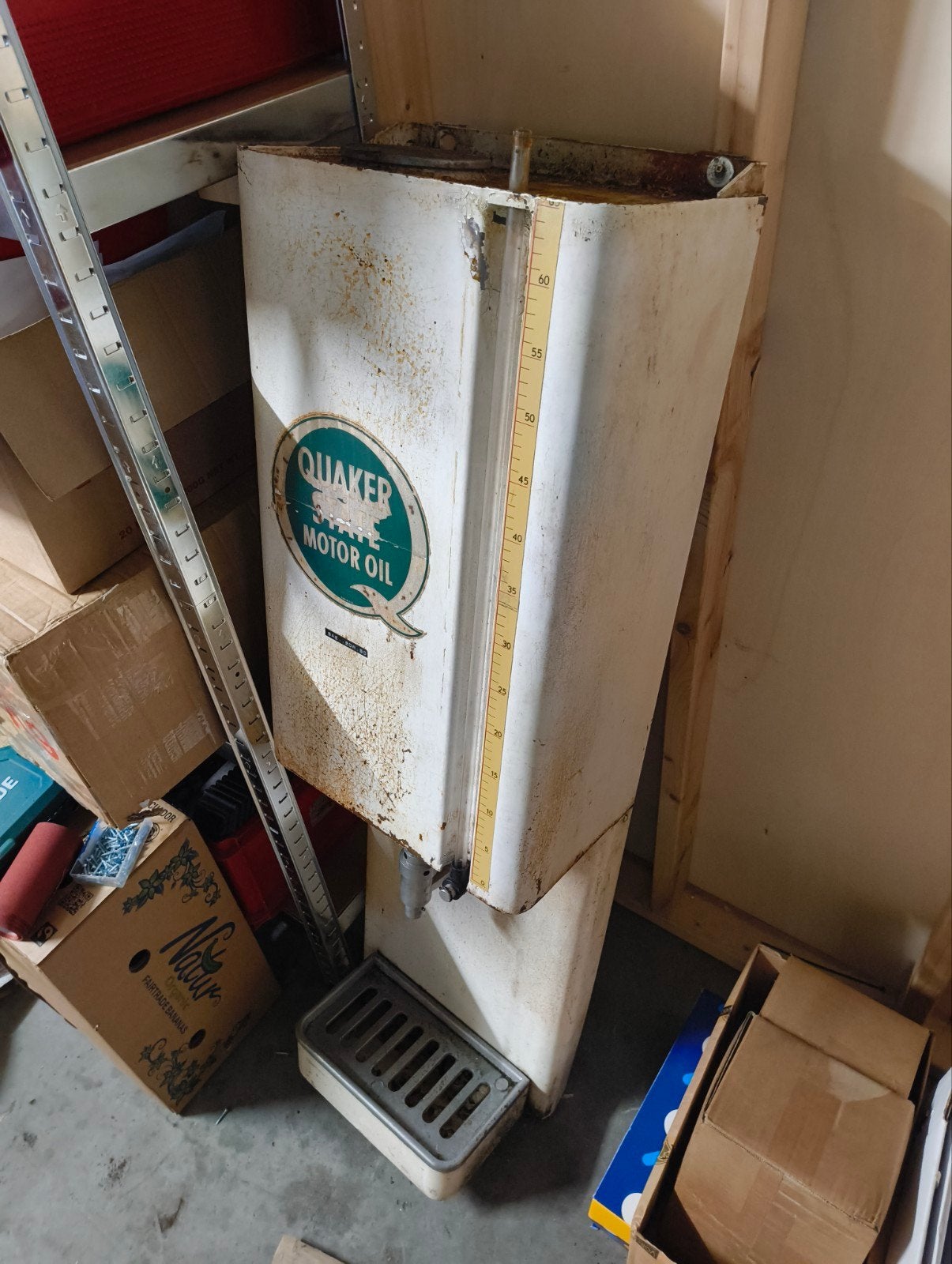 vintage olie dispenser, Ophalen, Gebruikt