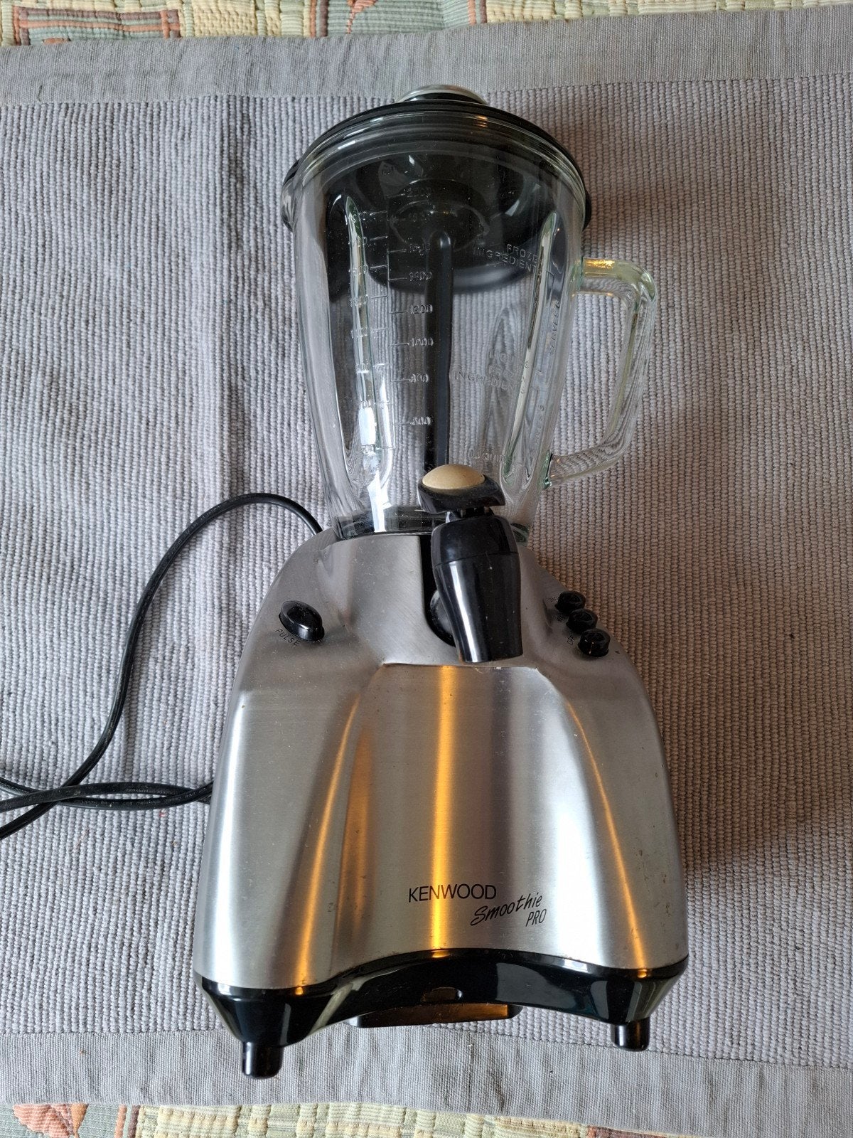 Kenwood Smoothie Pro Mixer - Krachtige Blender, 1 tot 2 liter, Ophalen, Gebruikt, 3 snelheden of meer