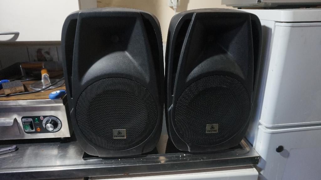 Set luidsprekers Devine, Gebruikt, 120 watt of meer, Front, Rear of Stereo speakers, Ophalen
