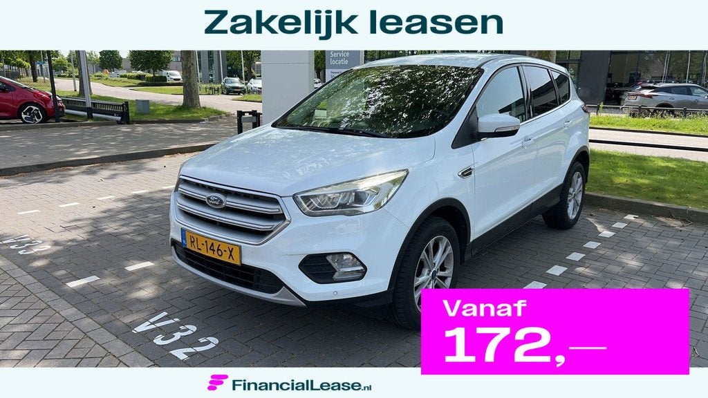 Ford Kuga 1.5 EcoBoost Titanium navi LM camera, Auto's, Ford, Bedrijf, Lease, Financial lease, Kuga, ABS, Airbags, Airconditioning