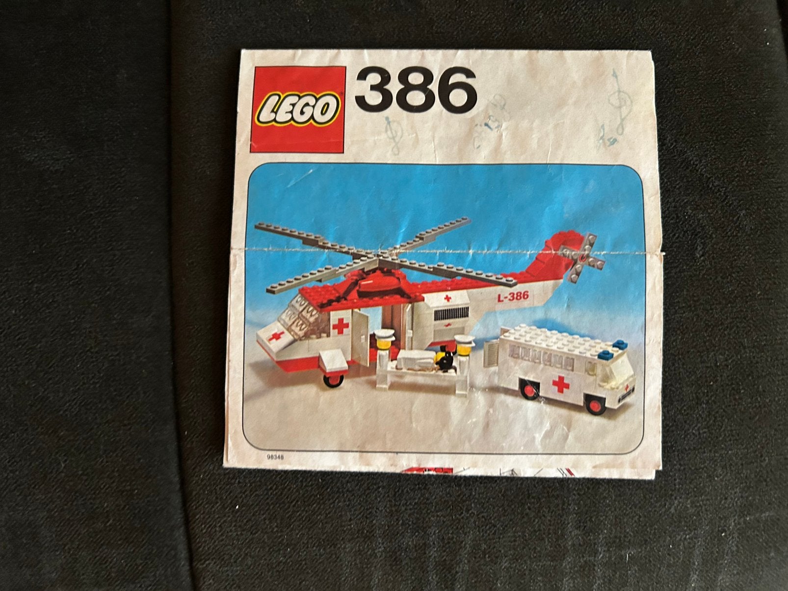 Lego 386, Gebruikt, Lego, Ophalen of Verzenden, Inclusief instructies