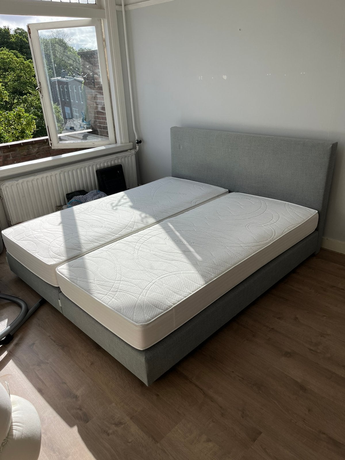 Boxspring 180x220, Ophalen, Gebruikt, Tweepersoons, 180 cm