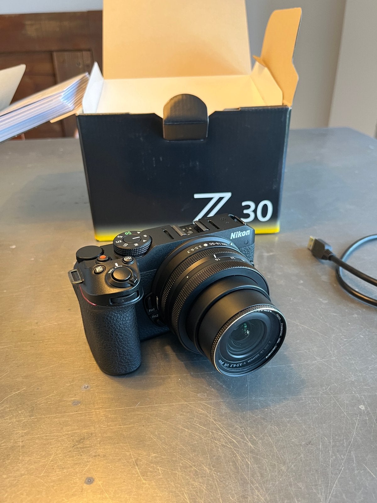 Nikon Z30 DX 16-50mm kit – Complete set - Nieuwstaat, Audio, Tv en Foto, Fotocamera's Digitaal, Bluetooth, 21 megapixels, Nieuw
