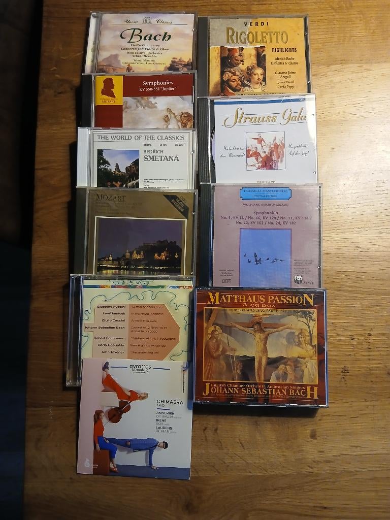 22 CD's klassieke muziek, Ophalen of Verzenden, Classicisme, Gebruikt, Overige typen