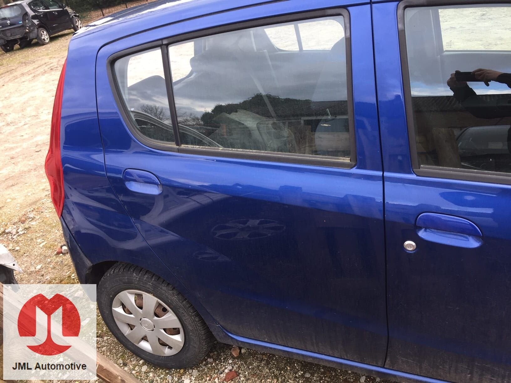 PORTIER DEUR RECHTS ACHTER DAIHATSU CUORE, Auto-onderdelen, Carrosserie en Plaatwerk, Gebruikt, -, Deur, -