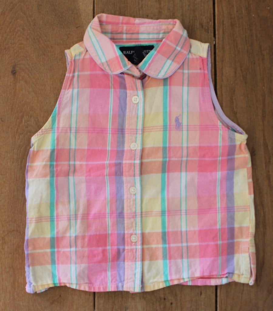 Blouse van Ralph Lauren maat 18m, Gebruikt, Meisje, Ophalen of Verzenden, Overhemdje of Bloesje
