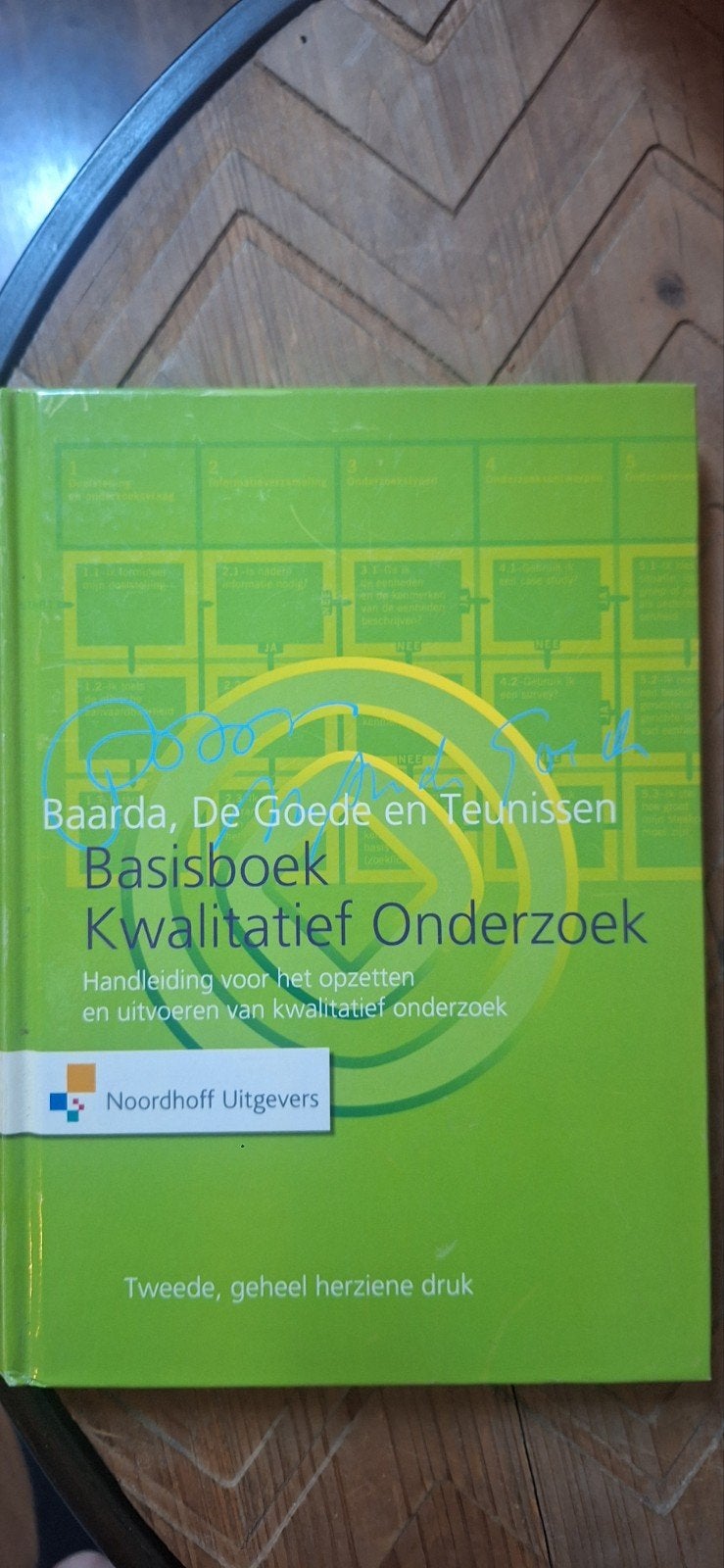 Basisboek Kwalitatief Onderzoek, Boeken, Baarda, De Goede en Teunissen, Zo goed als nieuw, Gamma, HBO